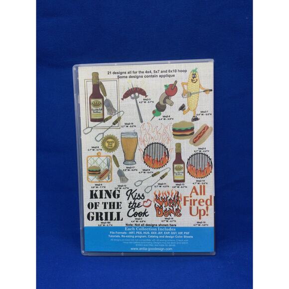 Anita Goodesign Diamond Club Bonus Collection BBQ2 21 designs - Picture 2 of 5